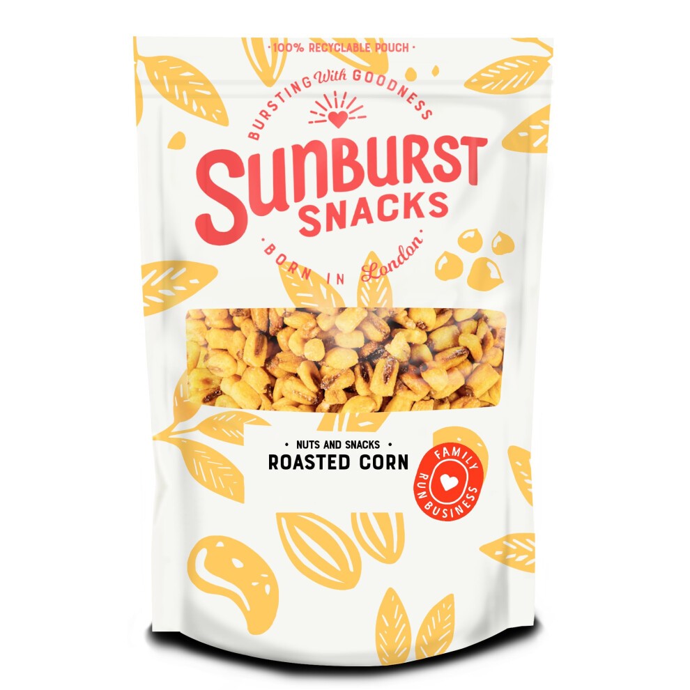 Sunburst Corn Roasted & Salted, Toasted Crunchy Corn Snacks, Resealable and Recyclable Pouch, 1kg