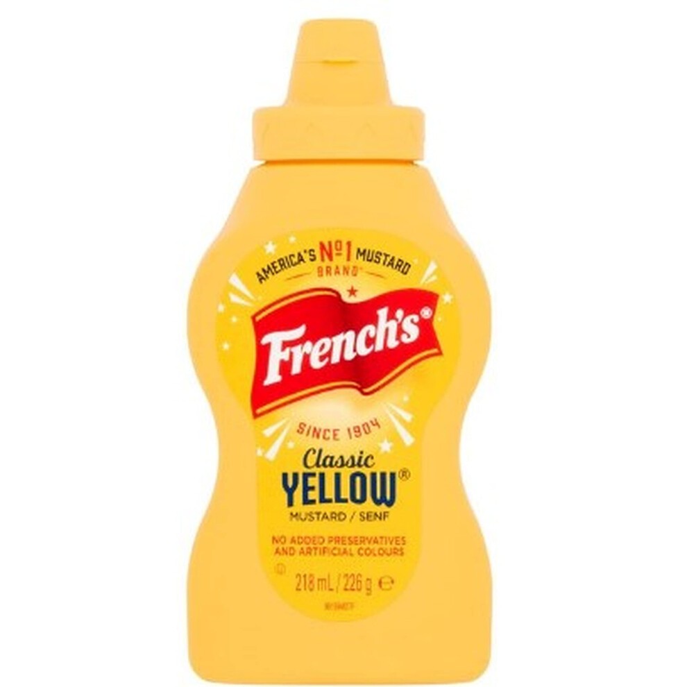 French's Classic American Yellow Mustard 226 G (Pack of 4)