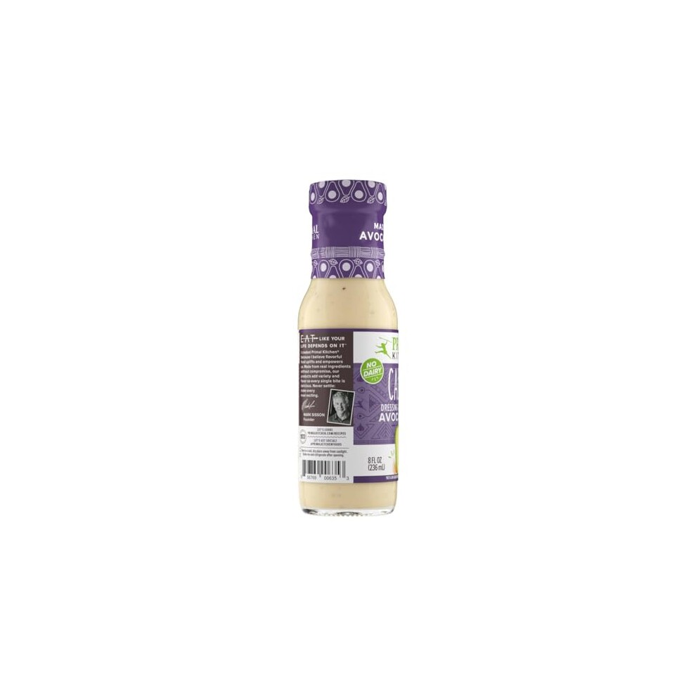 Primal Kitchen - Caesar, Avocado Oil-Based Dressing and Marinade, Whole30 and Paleo Approved (8 Oz) thumbnail