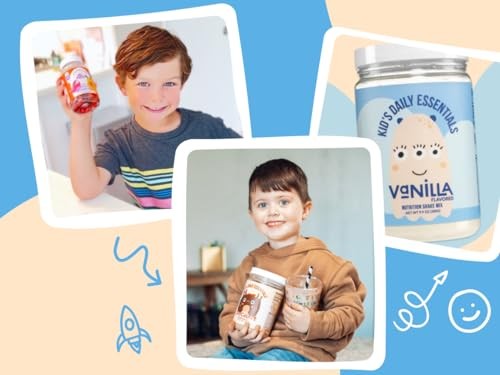 Naked Vanilla Kids Daily Essentials, Kids Protein Shake Made with Organic Milk, 6 Organic Vegetables, 25 Vitamins and Minerals, No Artificial Sweetene thumbnail