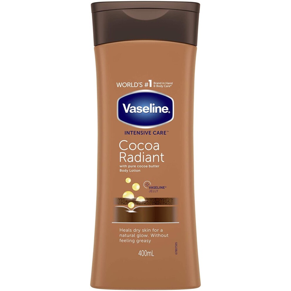 Vaseline Intensive Care Cocoa Radiant 100% Cocoa Butter Body Lotion