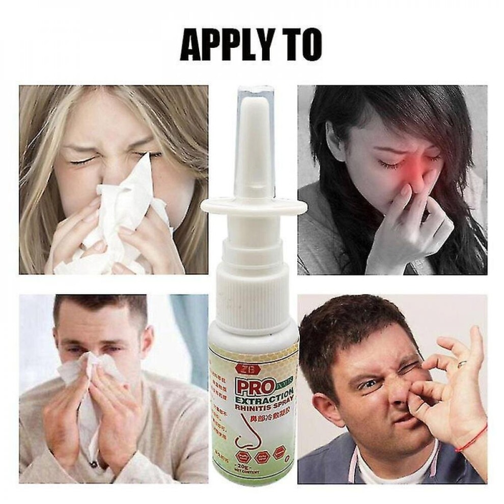 Herbal Propolis Nasal Spray Powerful Treatment Chronic Thinitis Sinusitis Prevent Sneezing Nose thumbnail