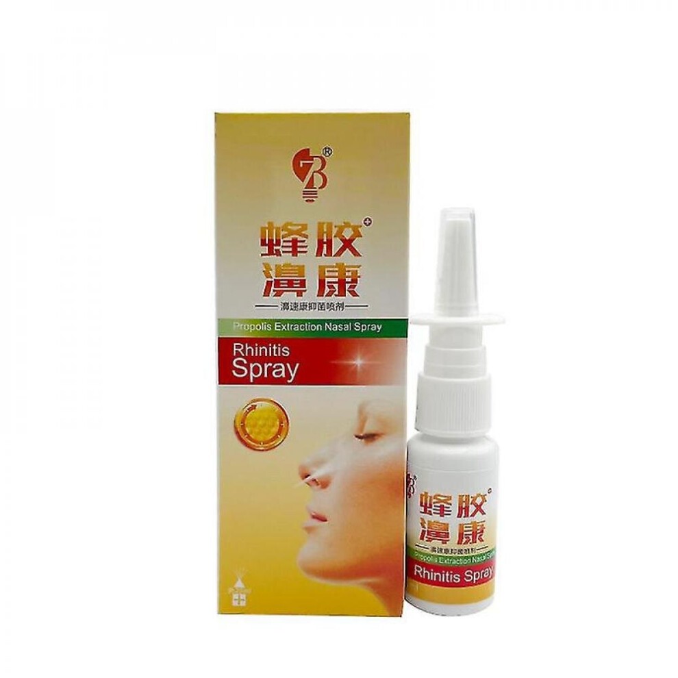 Tib 10pcs Propolis Extract Nose Spray Relieves Rhinitis and Sinusitis Nasal Drops Can Relieve Headaches Dizziness Health Care thumbnail