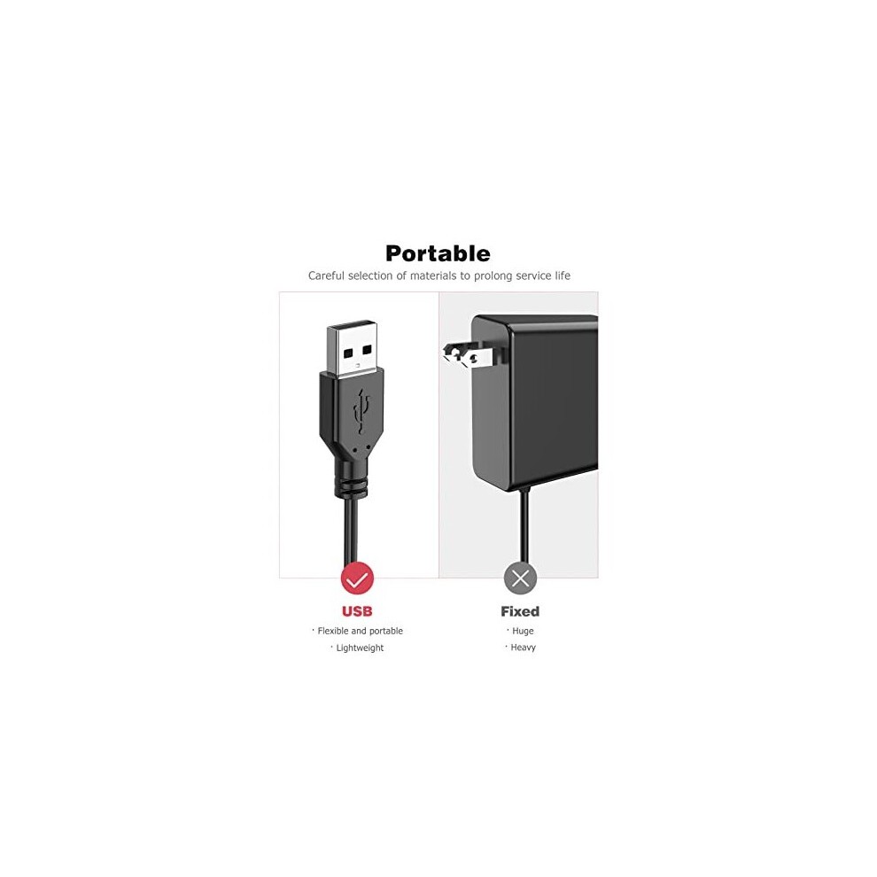 Charger Cable for Hatteker 1.5M, Mellbree Shaver Charger Cable Compatible with Hatteker RFC-588 RFC-598 RFC-690 RFC-692 RFC-696 RSCX-9598 RSCX-7568 thumbnail