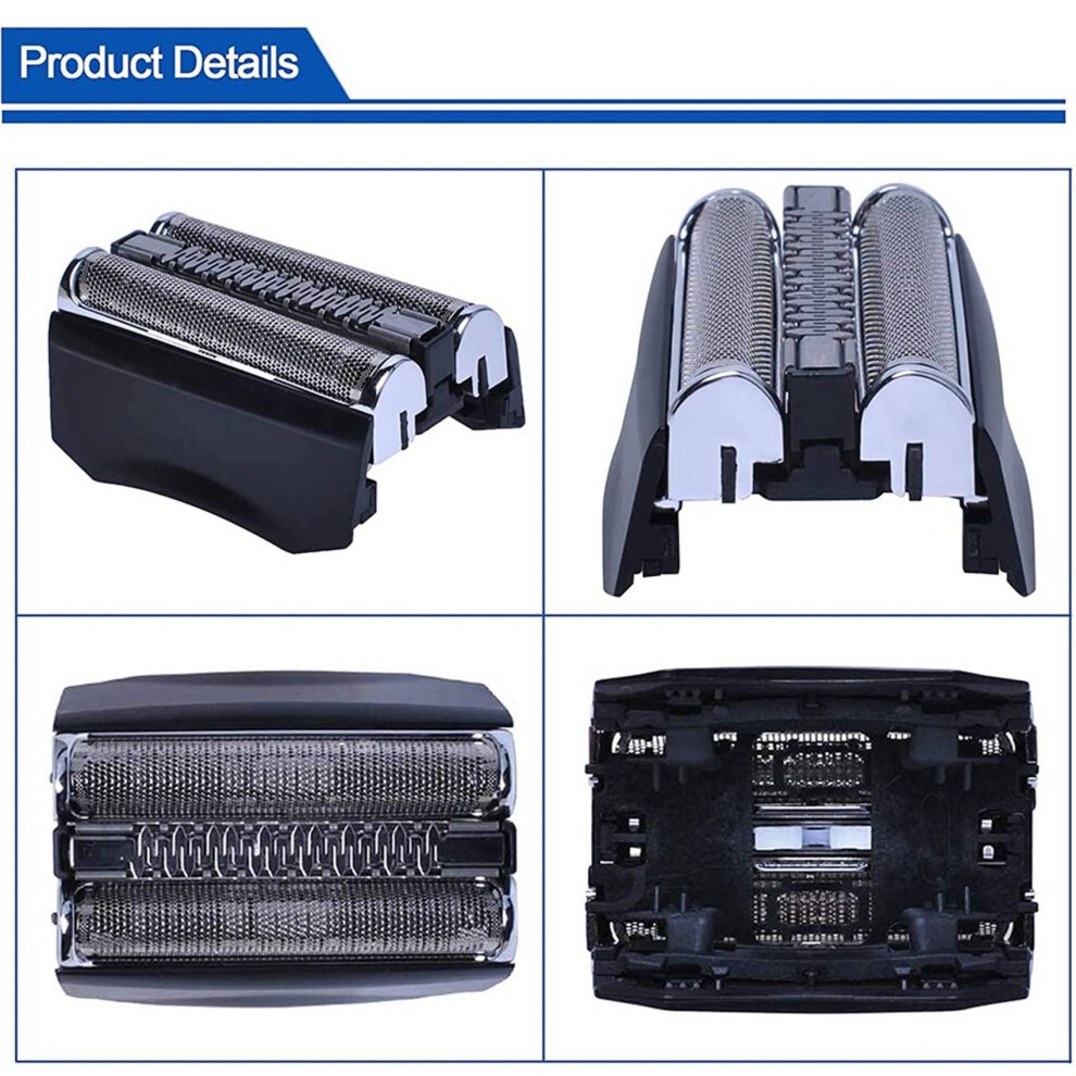 2X 70B Shaver Replacement Foil & Cutter for Series 7 720S 790CC 760CC 765CC 795CC 730 9565 750CC 9585 9591 7840S B thumbnail
