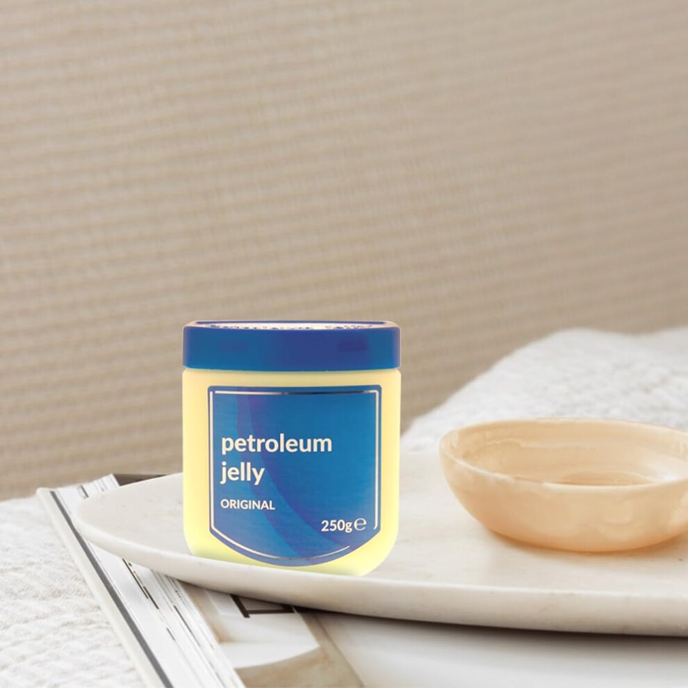 - Original Petroleum Jelly 250g - Petroleum Jelly Ideal for Cracked, Dry Skin and Eczema Relief Skin Protection and Healing Soothing Properties -3pk thumbnail