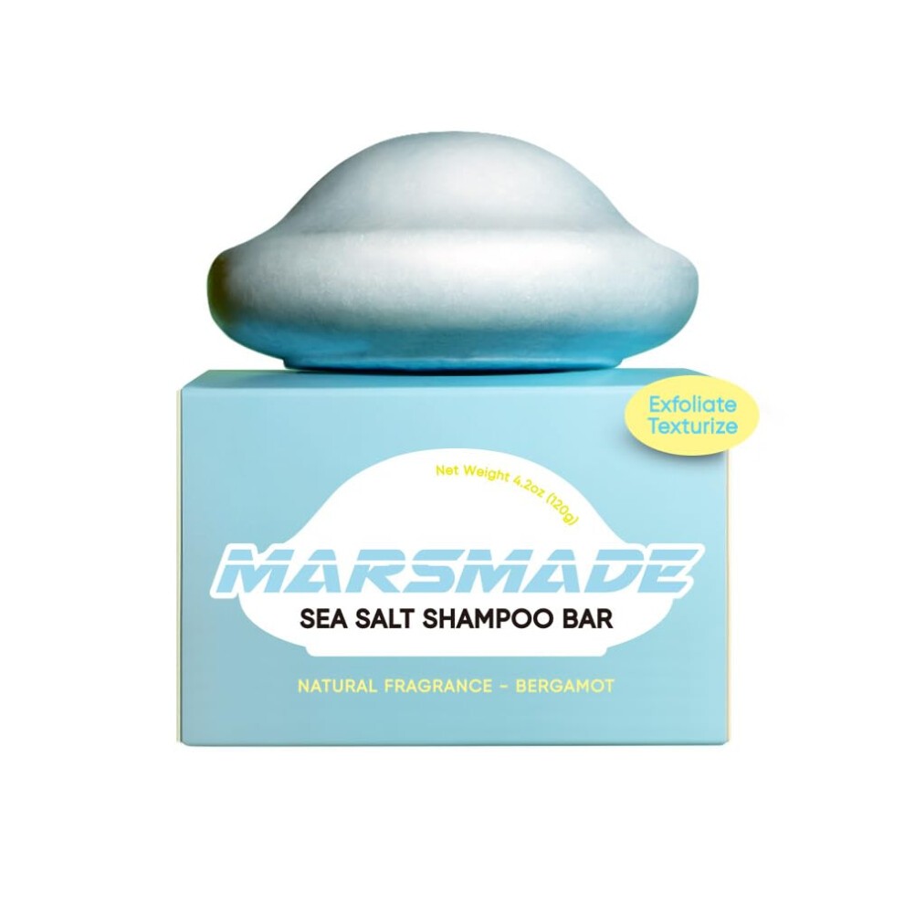 Marsmade 4.2 Oz Sea Salt Shampoo Bar