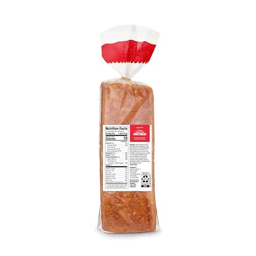 Amazon Grocery, Enriched Round Top White Bread, 20 Oz, Frozen (Previously Amazon Fresh Brand, Packaging May Vary) thumbnail