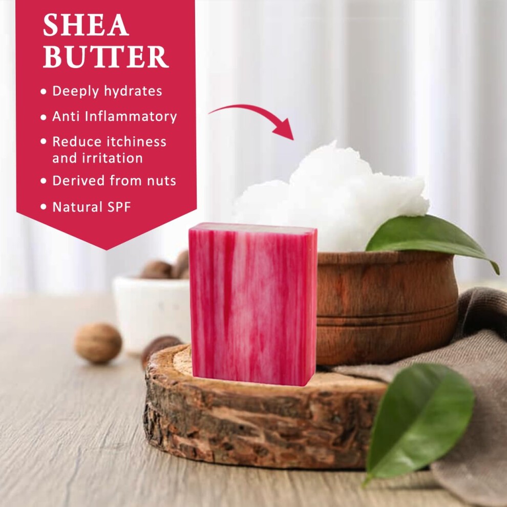 Simple Scents Australia Goats Milk and Berries Scented Natural Soap Bars (6 Bars)  3.5oz Moisturizing French Triple Milled Soap Bars Enriched with She thumbnail