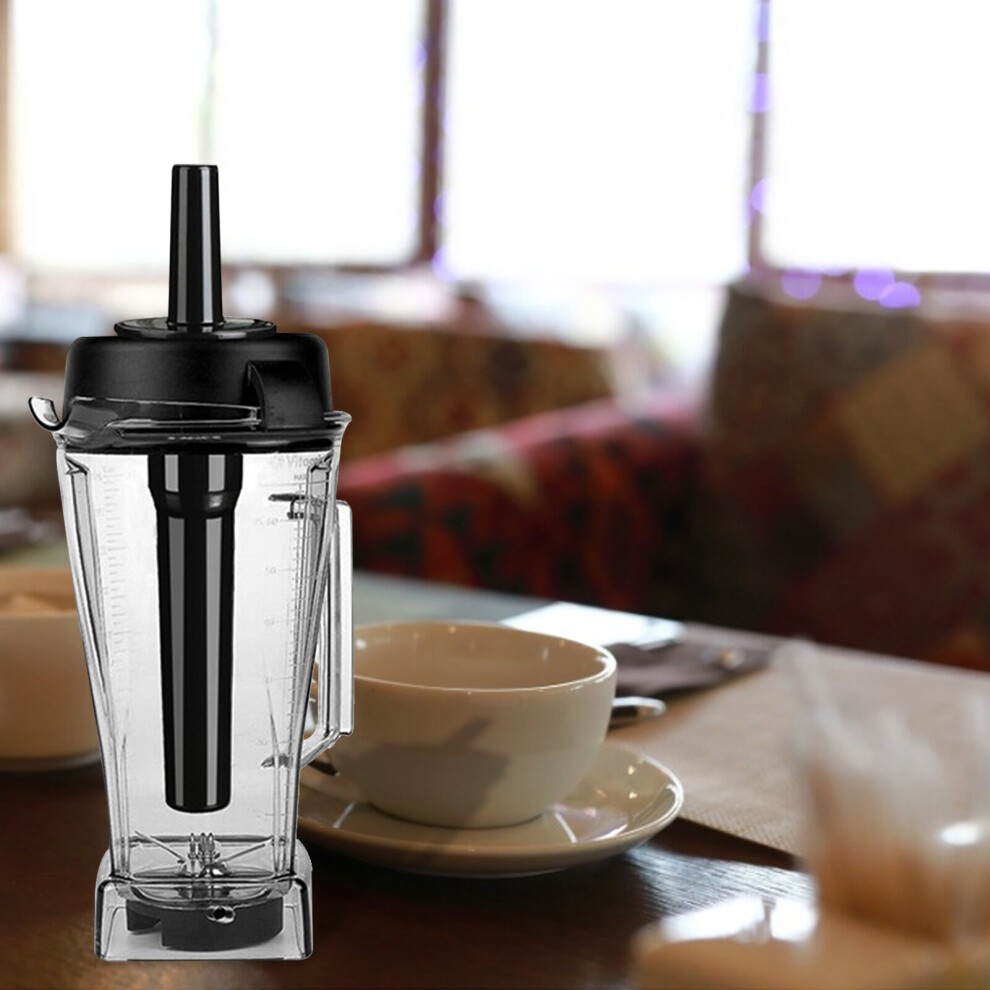 Durable ABS Plastic Black Juice Blender Parts Juice Tamper Accelerator for Vitamix Classic Standard 64 for Oz Container Longer thumbnail