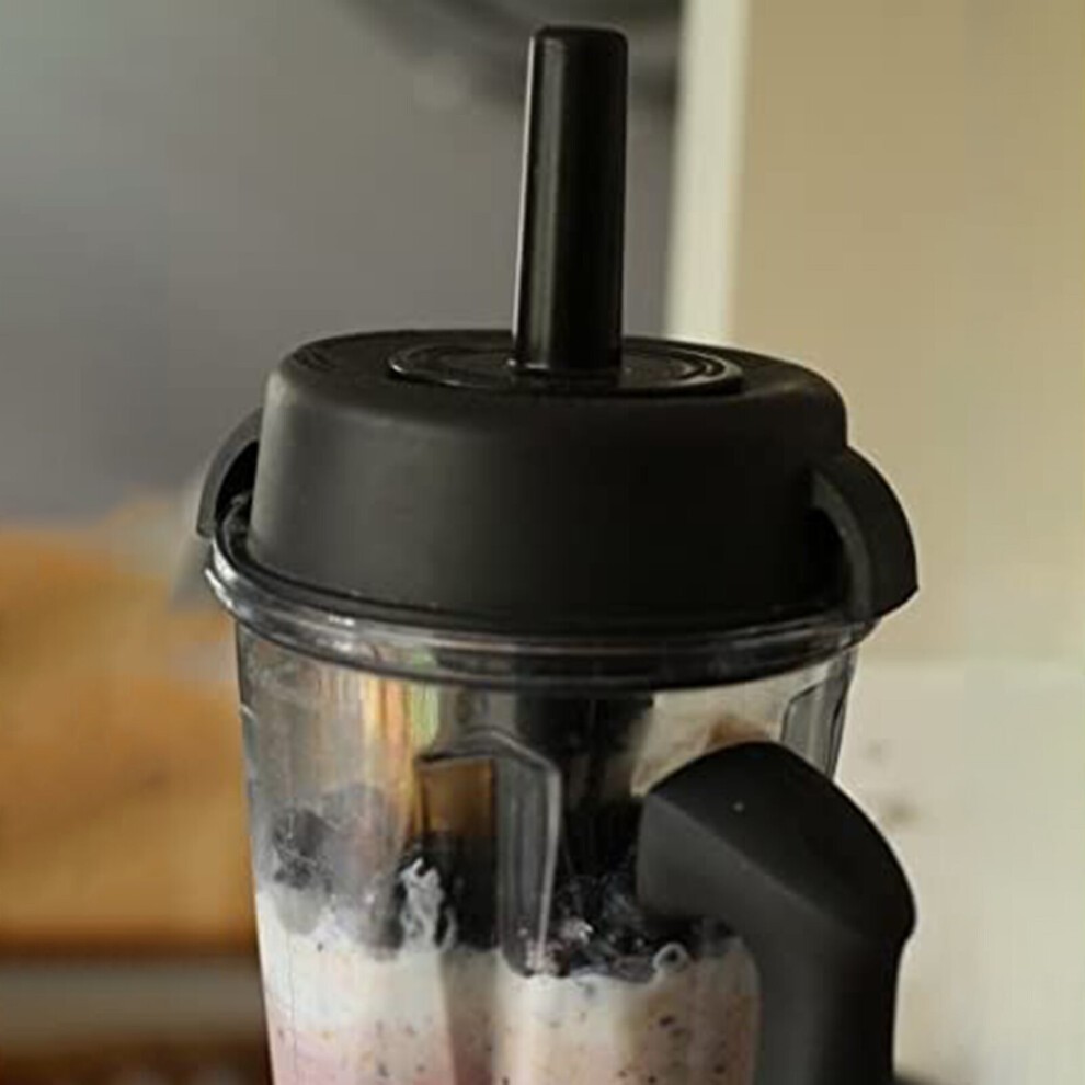 Durable ABS Plastic Black Juice Blender Parts Juice Tamper Accelerator for Vitamix Classic Standard 64 for Oz Container Longer thumbnail