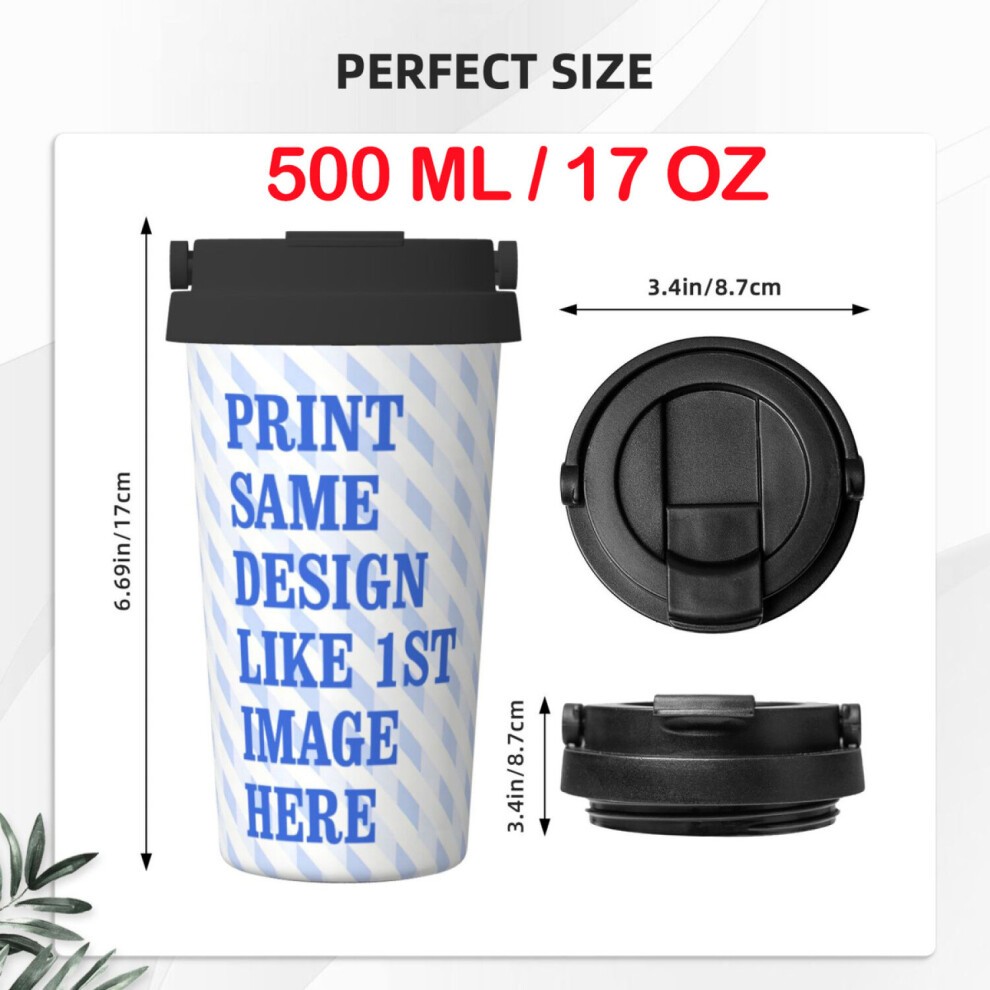 Coffee Mug Yellow Golden Retriever Puppy with Bubble Gum  16 Oz Stainless Steel Vacuum Insulated Tumbler Cup thumbnail