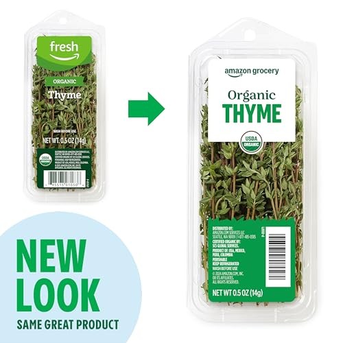 Amazon Grocery Organic Thyme, 05. Oz (Previously Fresh Brand, Packaging May Vary) thumbnail