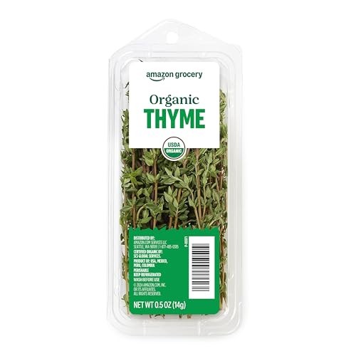 Amazon Grocery Organic Thyme, 05. Oz (Previously Fresh Brand, Packaging May Vary)