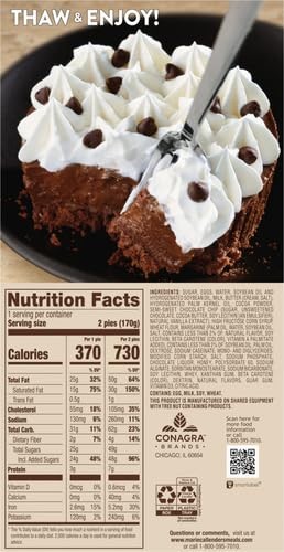 Marie Callender's Chocolate Satin Mini Pies, 2 Pies, Frozen, 6 Oz. thumbnail