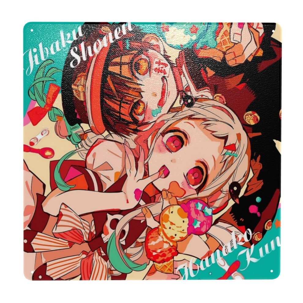 (Toilet-bound Hanako-kun - Jibaku Shounen Hanako-kun - 1=7681) Metal Tin Sign 12x12