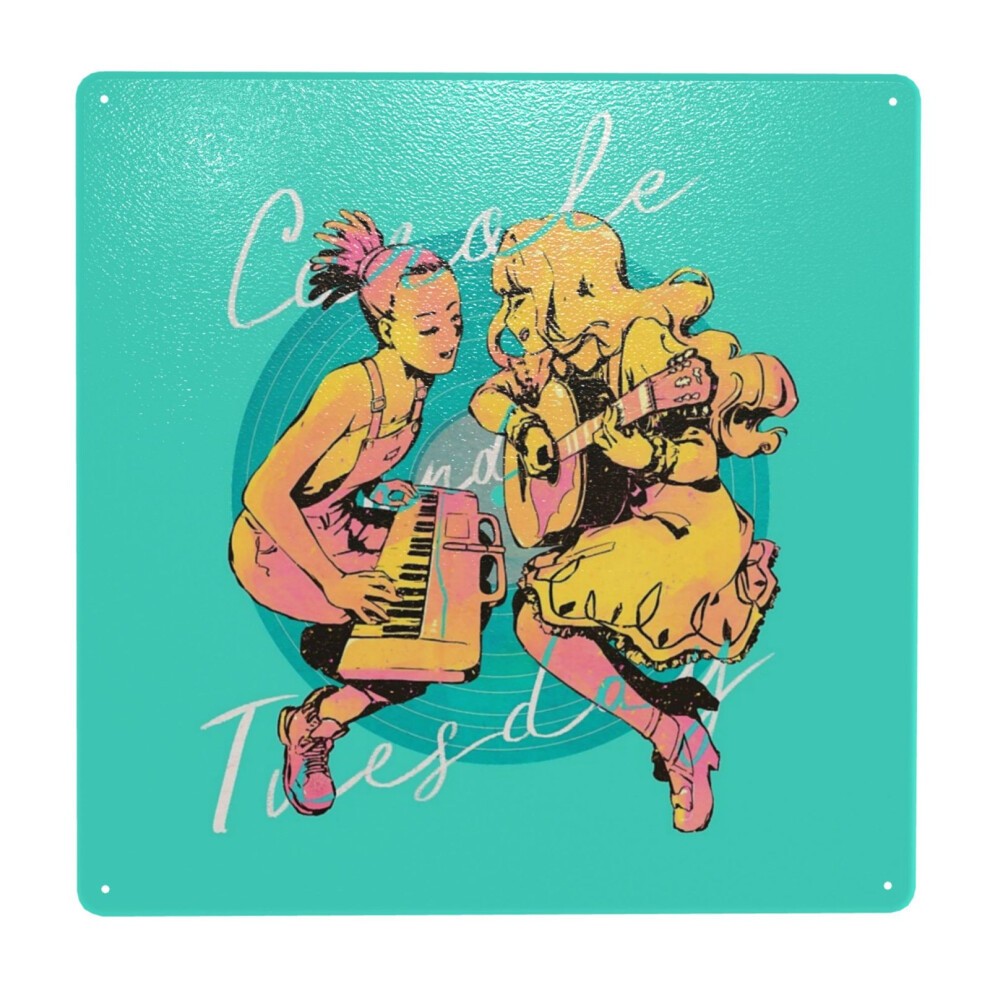 (Carole and Tuesday - Vinyl Ver.=6974) Metal Tin Sign 12x12