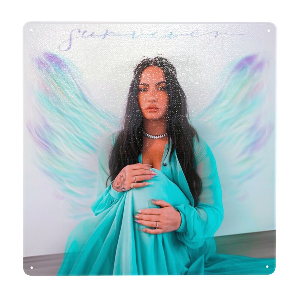 (Demi Lovato - Survivor (martinzstore) Dancing with the Devil?the Art of Starting Over=2313) Metal Tin Sign 12x12