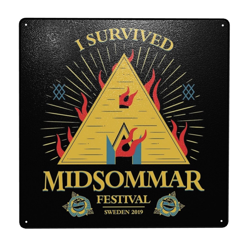 (Sacrifice - Midsommar Festival=7786) Metal Tin Sign 12x12