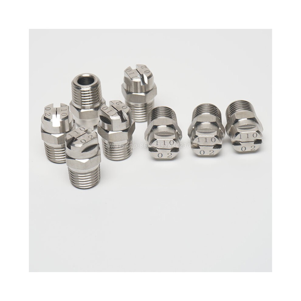 (1 of 4-6505) 1/4'' Flat Fan Nozzle 0-110degree Vee Jet Water Spray Nozzle HVV V Jet thumbnail