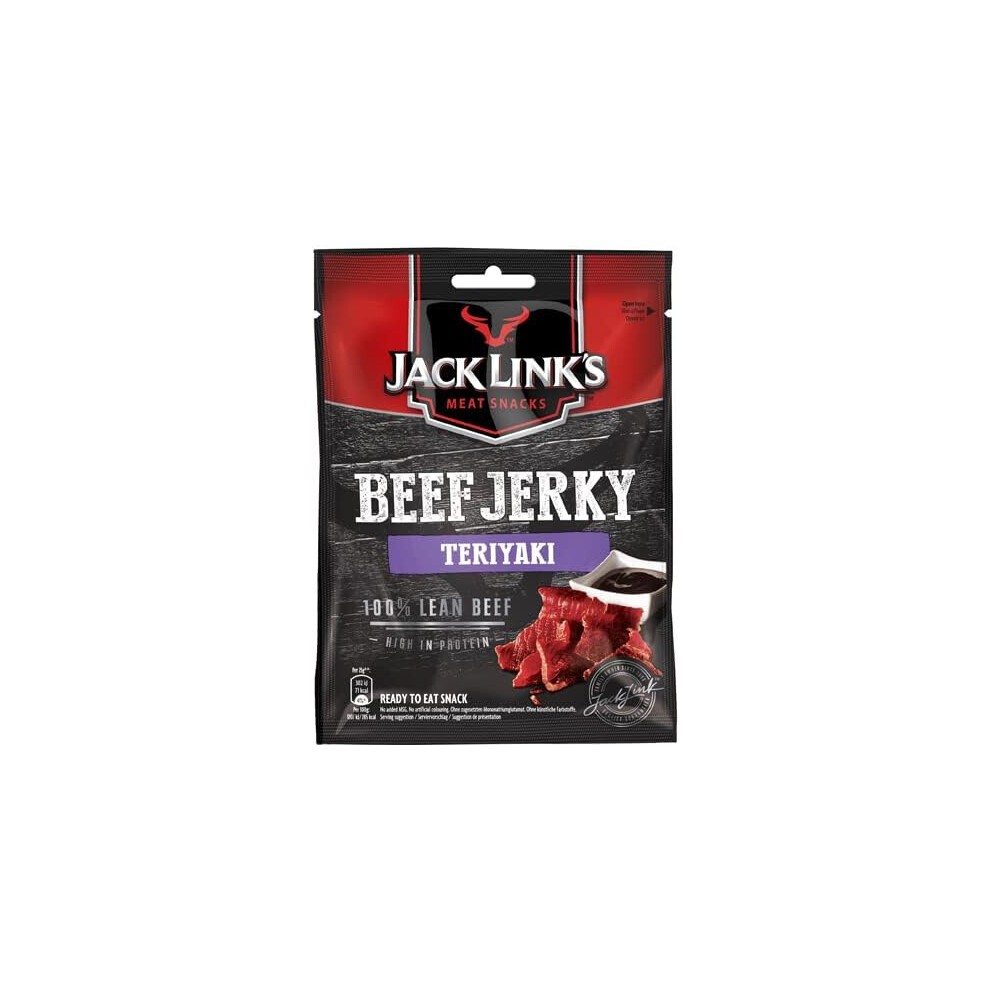 Jack Link's Beef Jerky Six Pack Selection Gift Box - Original, Sweet and Hot & Teriyaki - Hamper Exclusive to Burmont's thumbnail