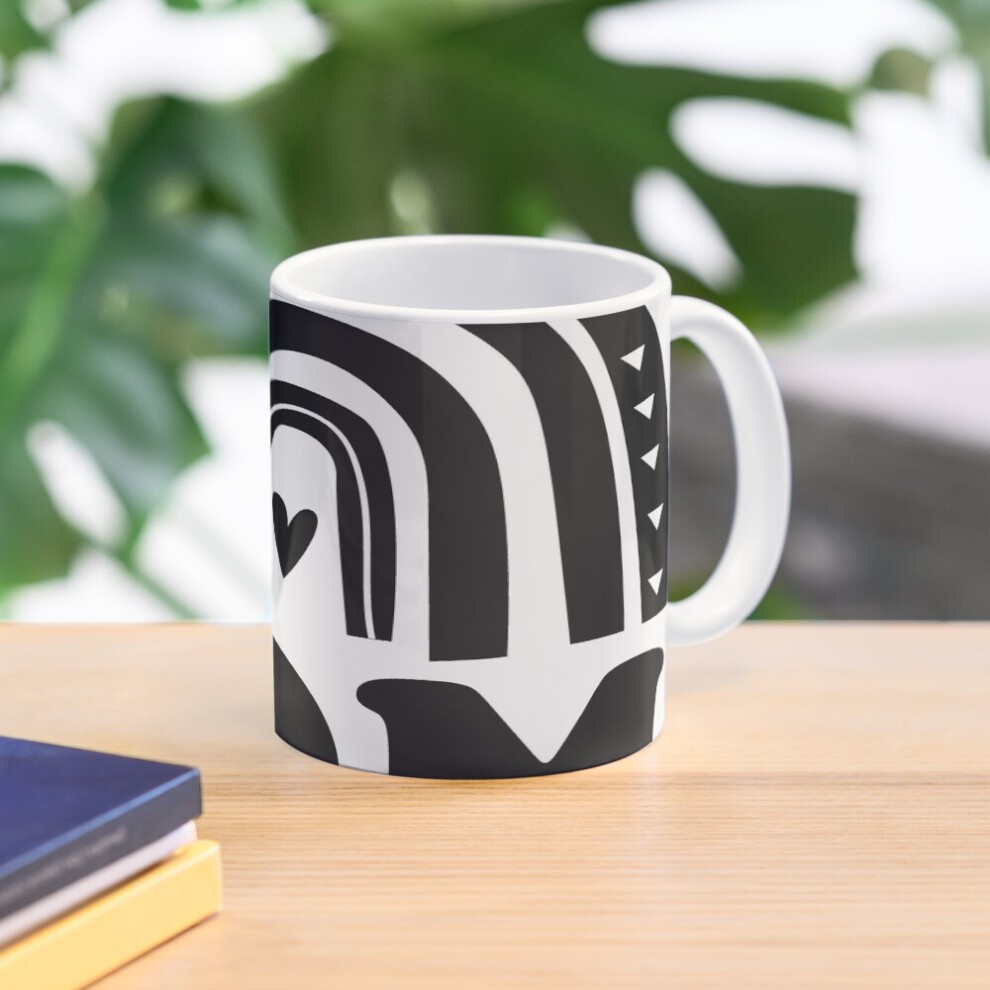 (Mom2 Mom of 2 Mother of Two Bohemian Rainbow Boho Style Mothers Day Stuff for Mom from Daugh-6858) Coffee Mugs 11oz Dawn on a Magical Planet with a P thumbnail