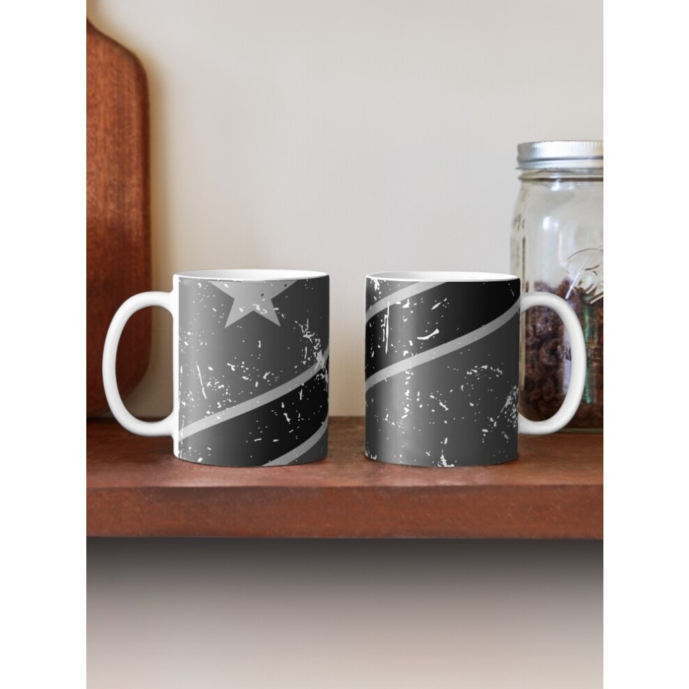 (democratic Republic of Congo Black and White Flag-7263) Coffee Mugs 11oz Yellow Emoji Angry Face Ceramic Mug Cute Novelty Christmas Gifts