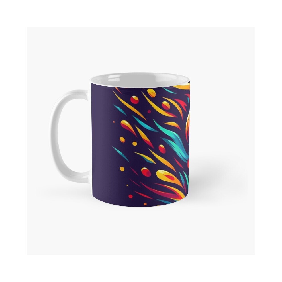 (Colorful Artistic Iron Man Design-7287) Coffee Mugs 11oz Yellow Emoji Angry Face Ceramic Mug Cute Novelty Christmas Gifts thumbnail