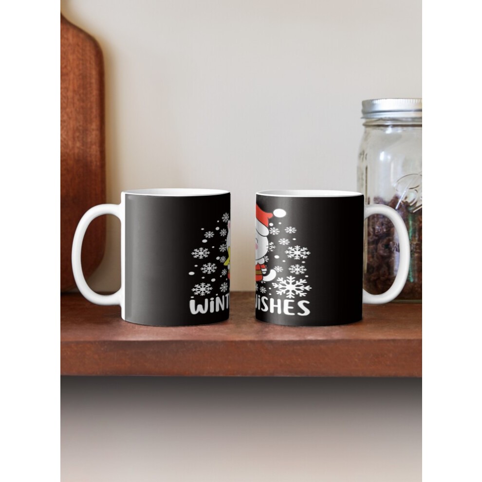 (Christmas Fun-8367) Coffee Mugs 11oz Crotalus Molossus Ceramic Mug Cute Novelty Christmas Gifts