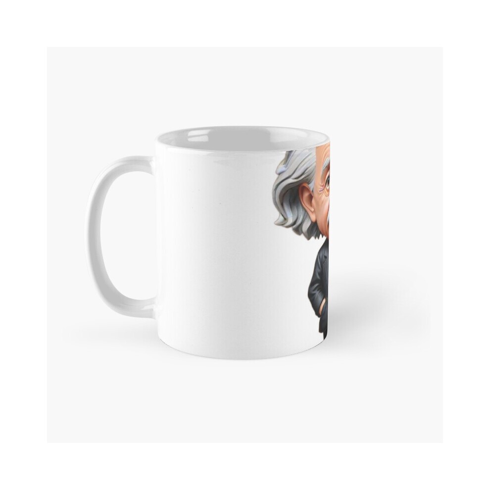 (Albert Einstein Bobble Head-9253) Coffee Mugs 11oz Pursuit - Black German Shepherd Ceramic Mug Cute Novelty Christmas Gifts thumbnail
