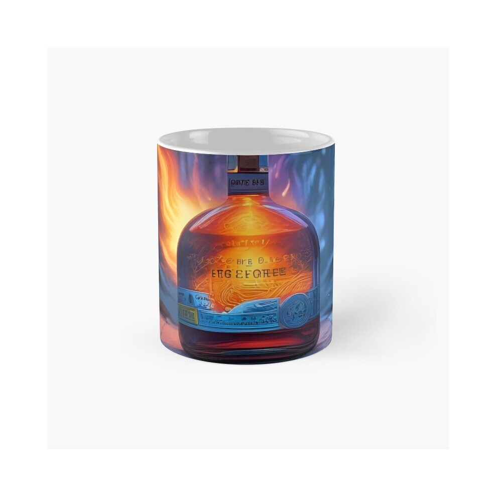 (Alcohol Bottle, Digital Art, Fire Ice-5797) Coffee Mugs 11oz John Cena Peacemaker Ceramic Mug Cute Novelty Christmas Gifts thumbnail