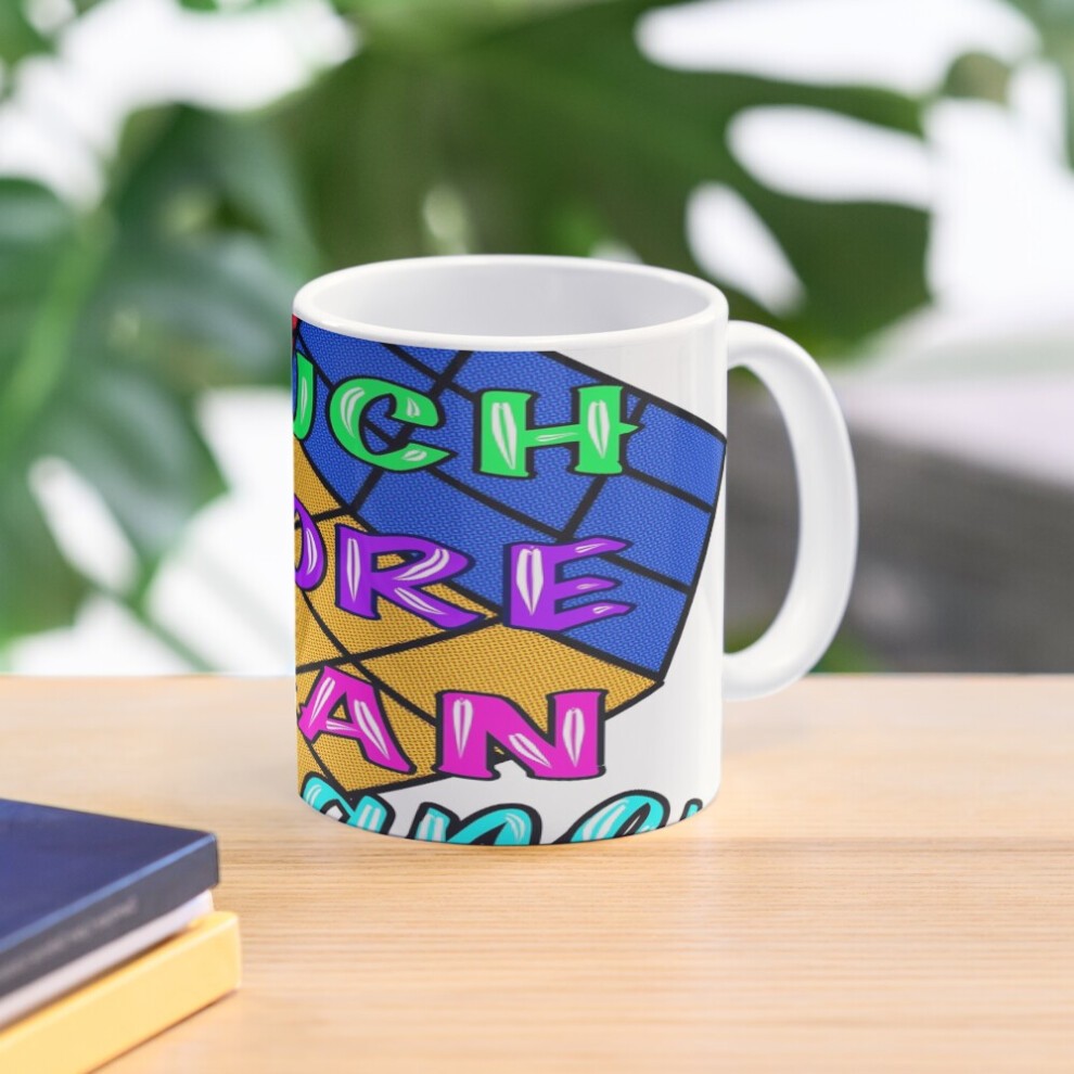 (So Much More Than Square-9764) Coffee Mugs 11oz Wolf with Flower Ceramic Mug Cute Novelty Christmas Gifts thumbnail