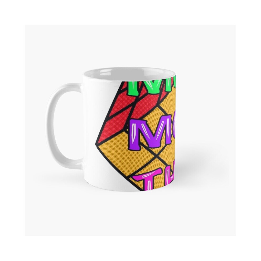 (So Much More Than Square-9764) Coffee Mugs 11oz Wolf with Flower Ceramic Mug Cute Novelty Christmas Gifts thumbnail