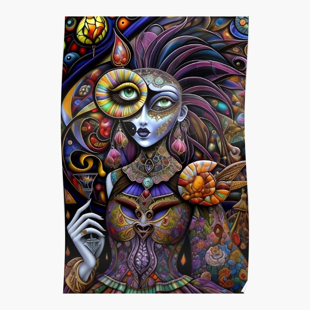 (Abstract Fantasy Art=4807) Posters 16x20