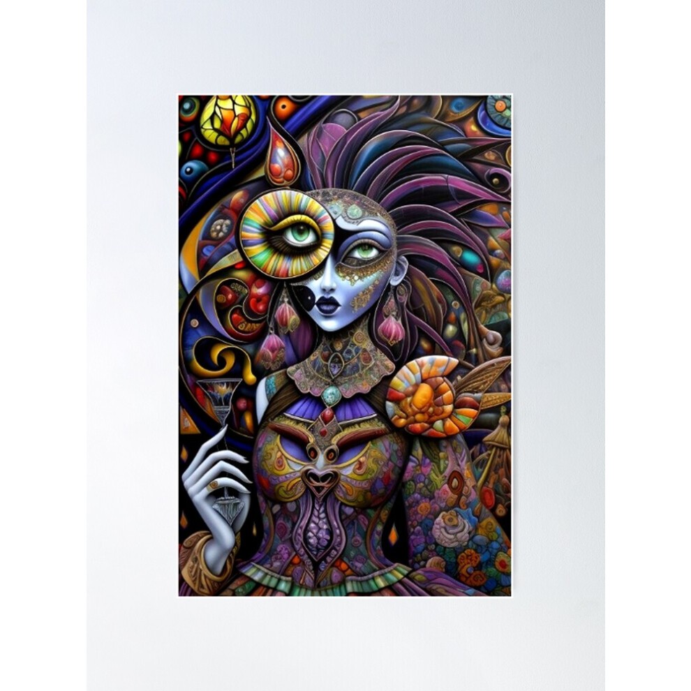 (Abstract Fantasy Art=4807) Posters 16x20