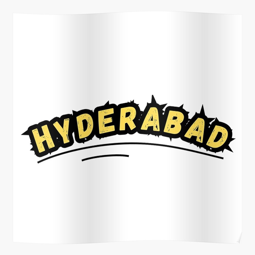 (Hyderabad=4890) Posters 16x20