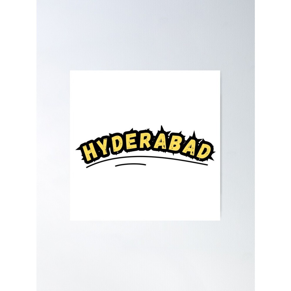 (Hyderabad=4890) Posters 16x20