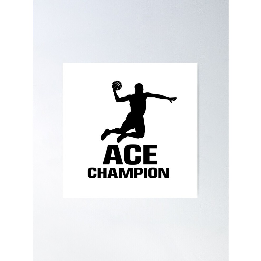 (Ace Custom Player Basketball Your Name Champion=4542) Posters 16x20