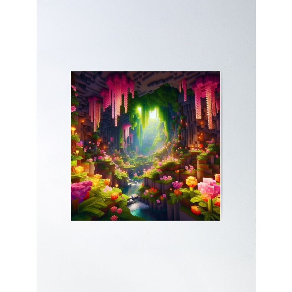 (Enchanted Lush Cavern Oasis=5104) Posters 16x20
