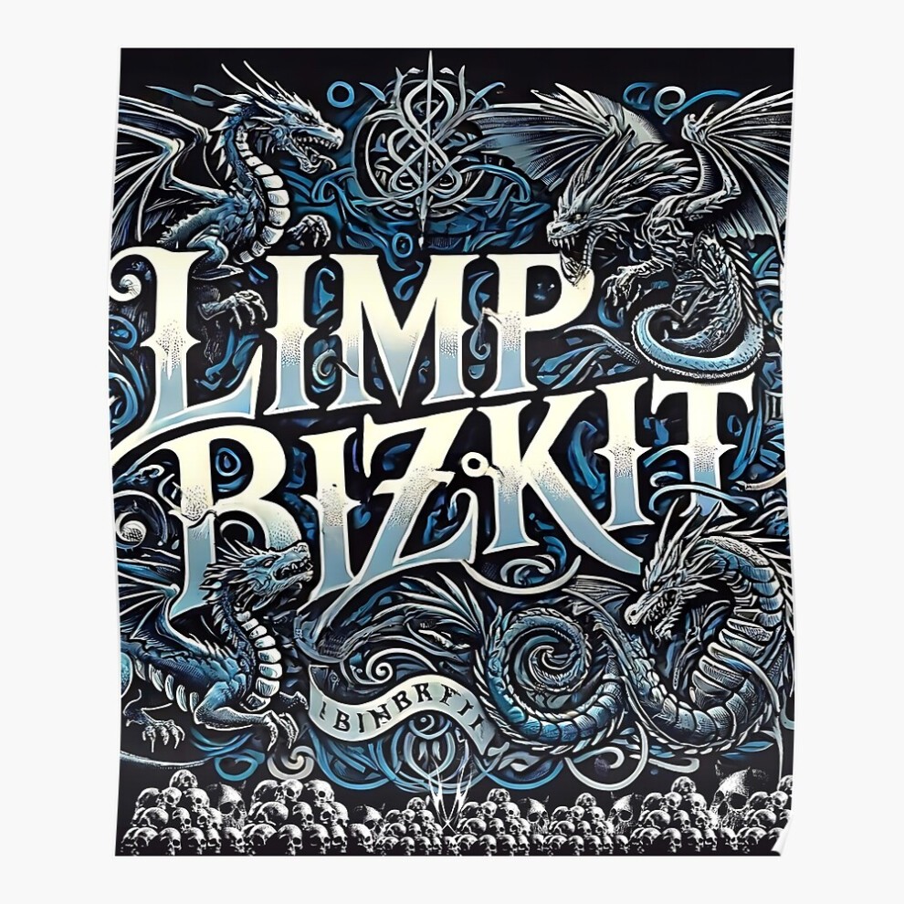 (Limp Bizkit Dragon Elegance Fantasy Art=5674) Posters 16x20