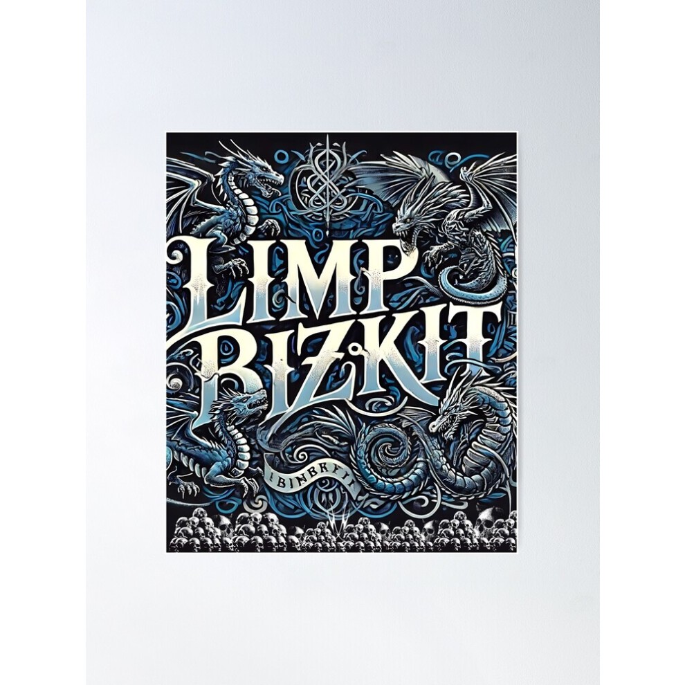 (Limp Bizkit Dragon Elegance Fantasy Art=5674) Posters 16x20
