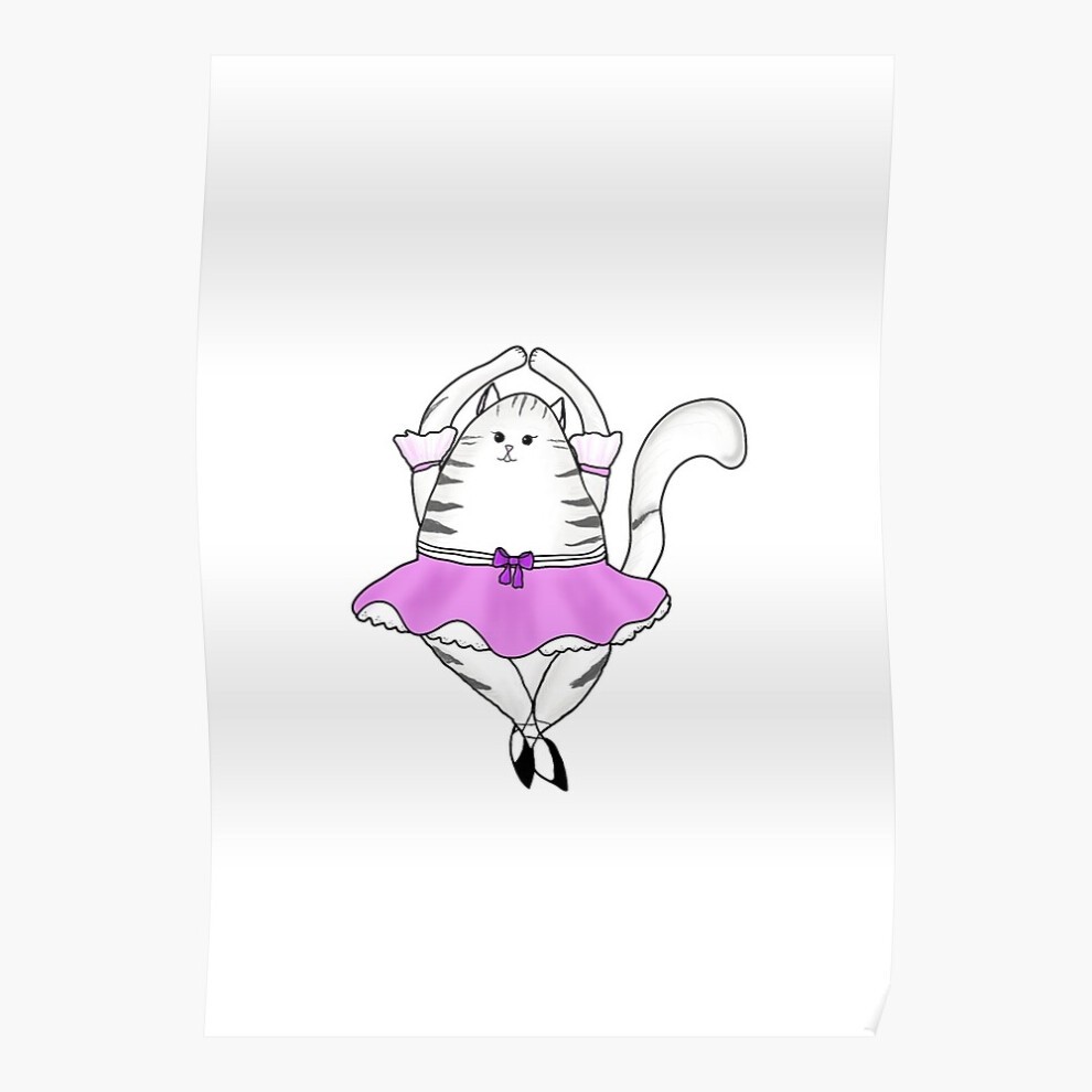 (Overweight Kitty=5513) Posters 16x20
