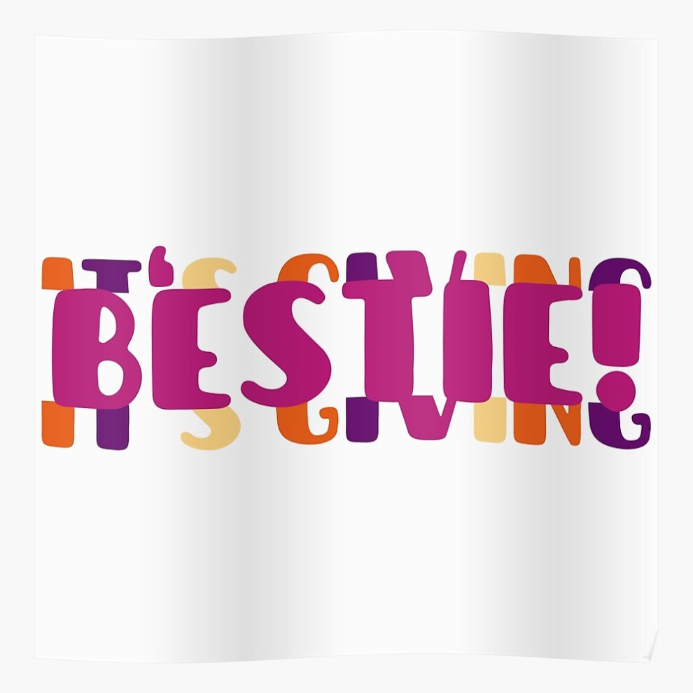 (It's Giving Bestie!=6331) Posters 16x20