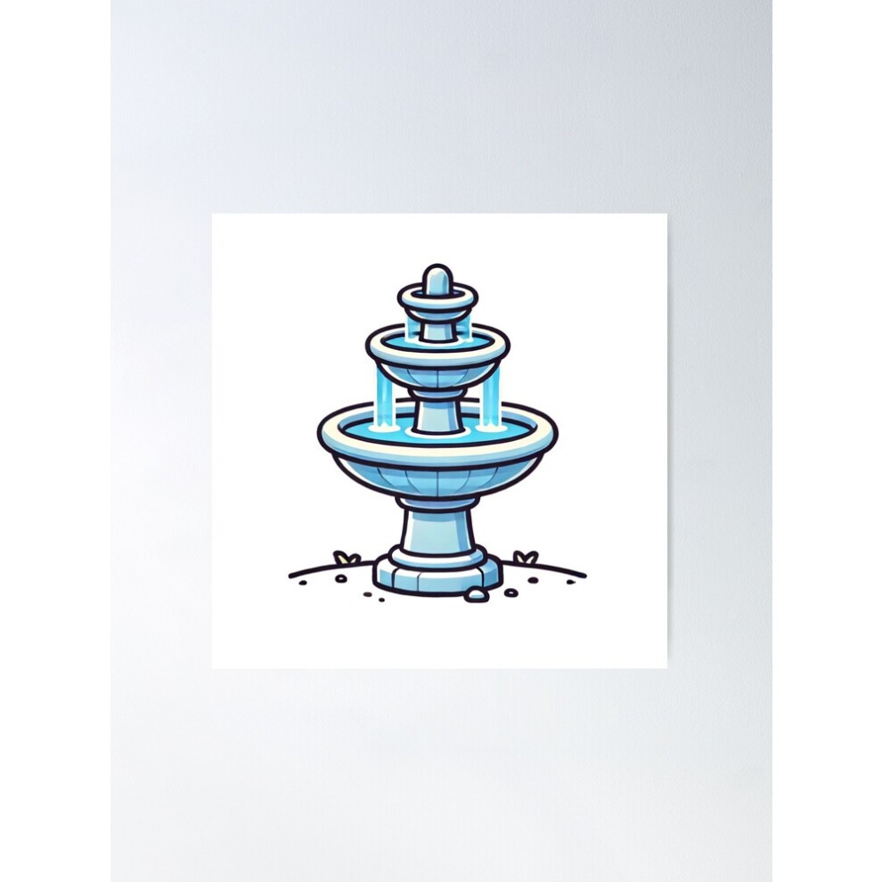 (Stickers - Fontaine12=6249) Posters 16x20