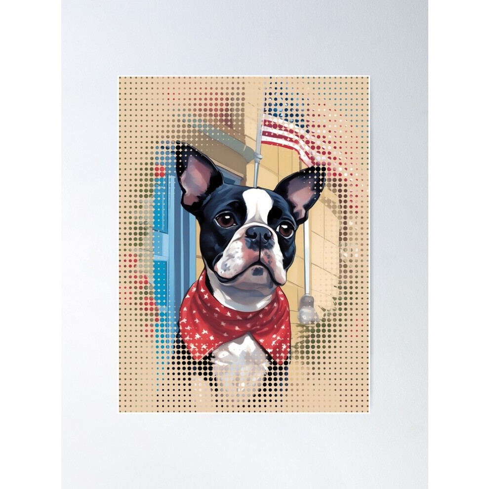 (Patriotic Pup Celebration=7287) Posters 16x20
