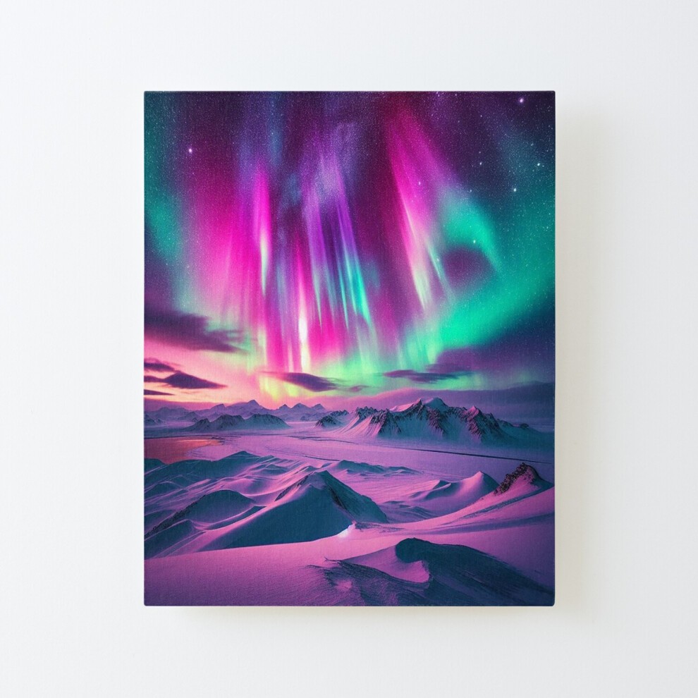 Framed Canvas Print Arctic Dream=3252 DIY Install Kit - 16x20