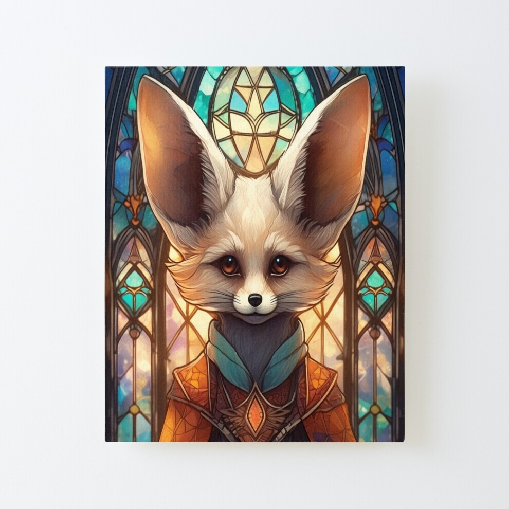 Framed Canvas Print Fennec Fox=6755 DIY Install Kit - 16x20