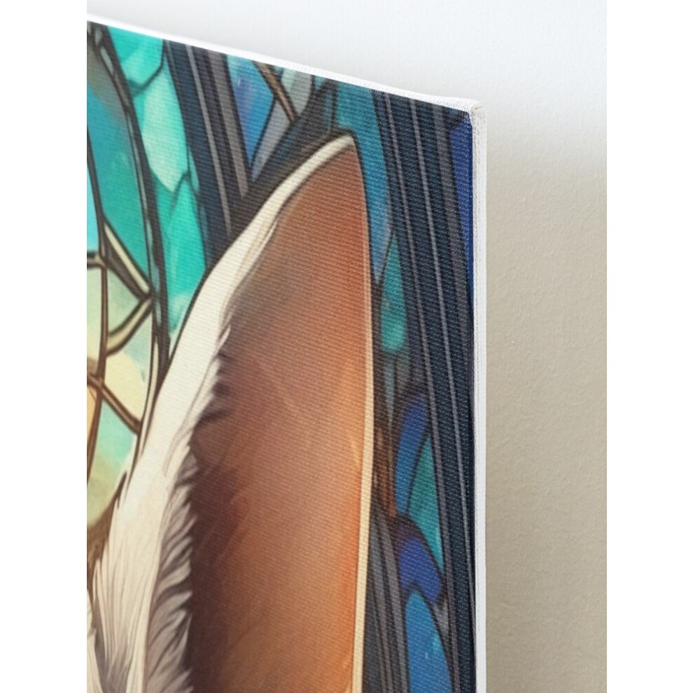 Framed Canvas Print Fennec Fox=6755 DIY Install Kit - 16x20