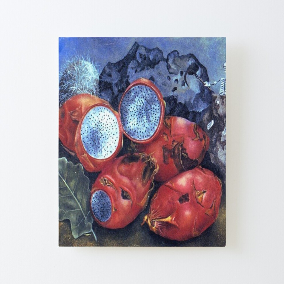 Framed Canvas Print Uncompromising and Brilliantly Colored Self-Portraits Inspired by Frida Kahlo=6678 DIY Install Kit - 16x20