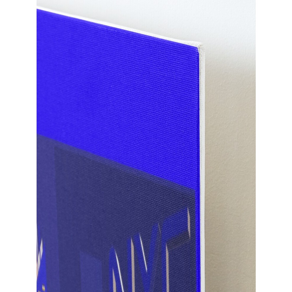 Framed Canvas Print Spraycan-ized NYC=7681 DIY Install Kit - 16x20